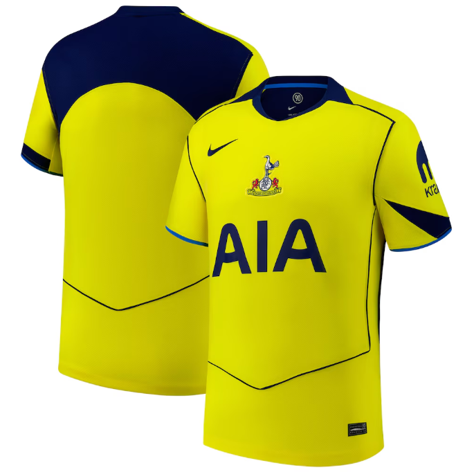 2025-26 Tottenham Hotspur Third Soccer Jersey Shirt
